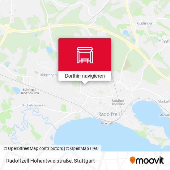 Radolfzell Hohentwielstraße Karte