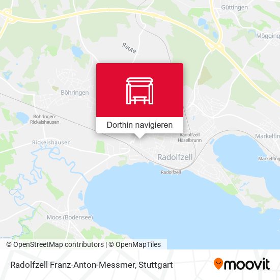 Radolfzell Franz-Anton-Messmer Karte