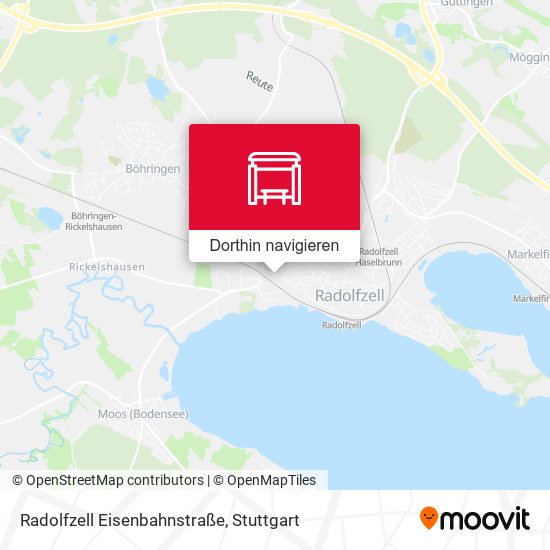 Radolfzell Eisenbahnstraße Karte