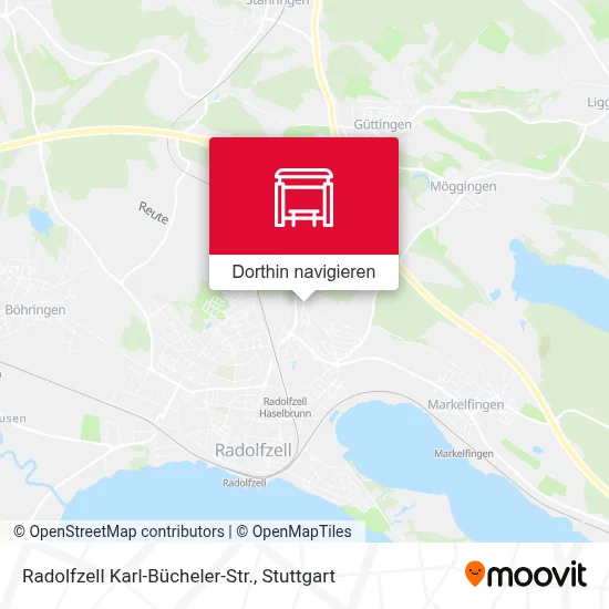 Radolfzell Karl-Bücheler-Str. Karte