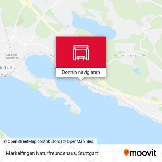Markelfingen Naturfreundehaus Karte