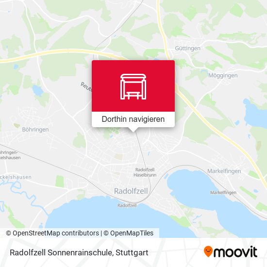 Radolfzell Sonnenrainschule Karte