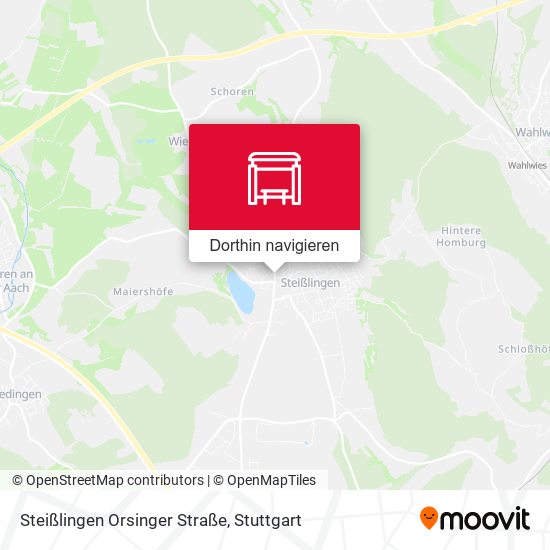 Steißlingen Orsinger Straße Karte