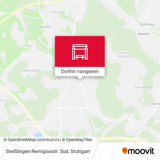 Steißlingen Remigiusstr. Süd Karte