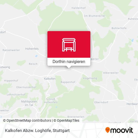 Kalkofen Abzw. Loghöfe Karte