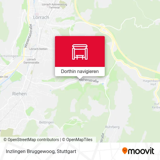 Inzlingen Bruggewoog Karte