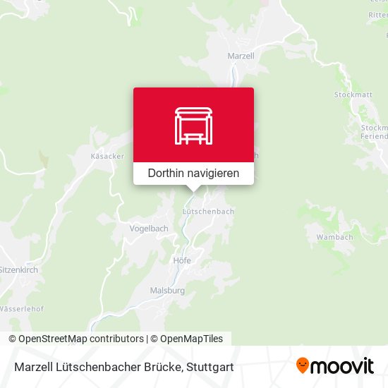 Marzell Lütschenbacher Brücke Karte