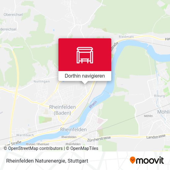 Rheinfelden Naturenergie Karte