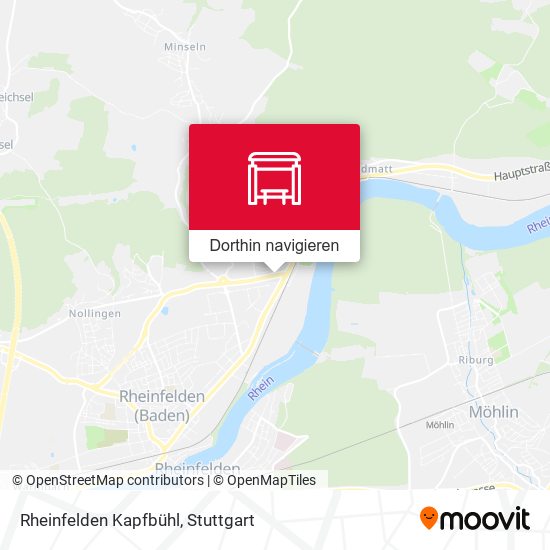 Rheinfelden Kapfbühl Karte