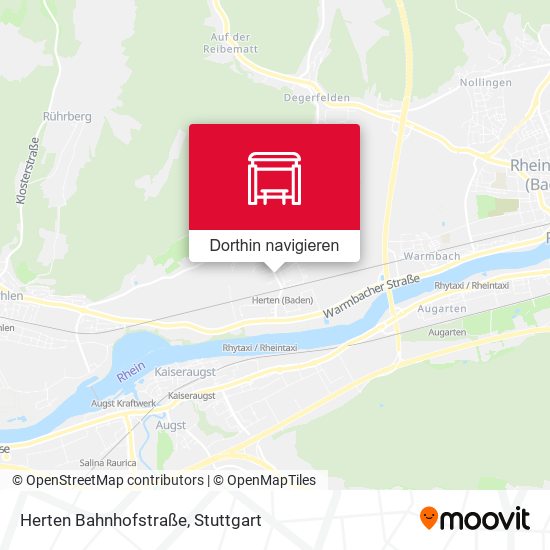 Herten Bahnhofstraße Karte
