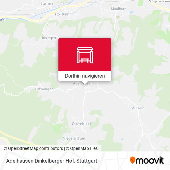 Adelhausen Dinkelberger Hof Karte