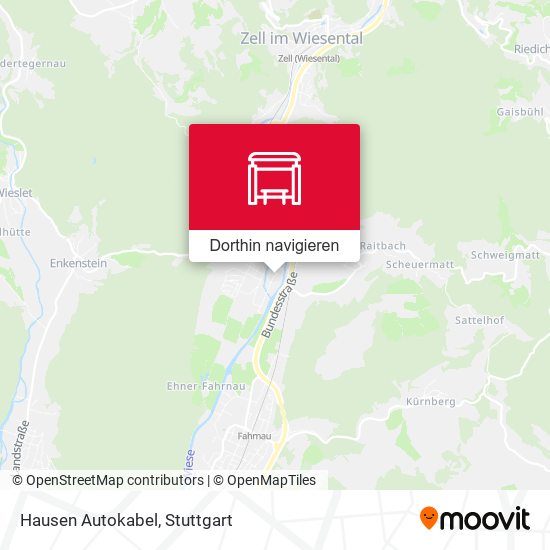 Hausen Autokabel Karte