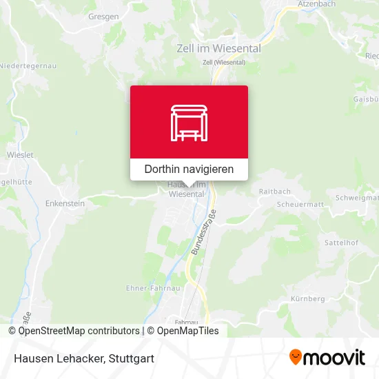 Hausen Lehacker Karte