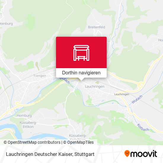 Lauchringen Deutscher Kaiser Karte