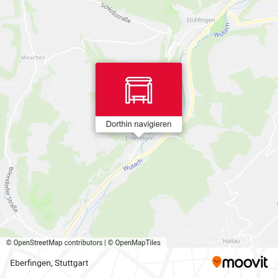 Eberfingen Karte