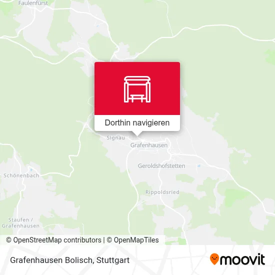 Grafenhausen Bolisch Karte