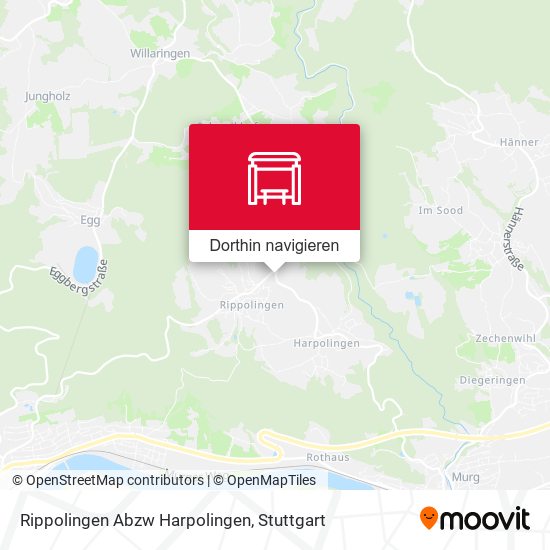 Rippolingen Abzw Harpolingen Karte