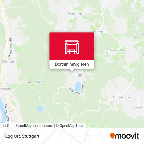 Egg Ort Karte