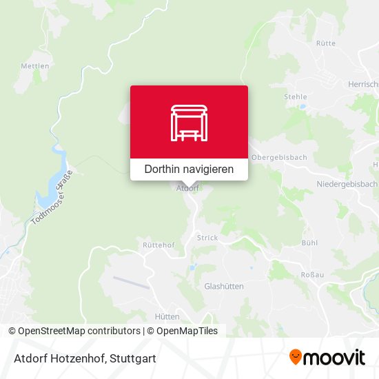 Atdorf Hotzenhof Karte