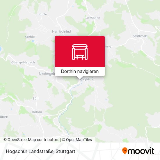 Hogschür Landstraße Karte