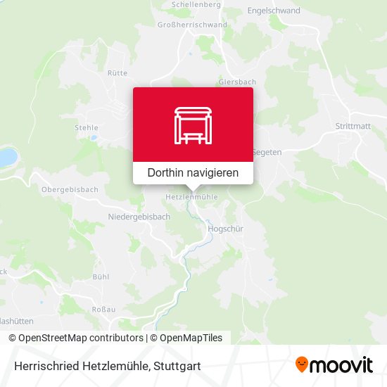 Herrischried Hetzlemühle Karte