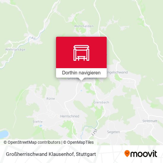 Großherrischwand Klausenhof Karte