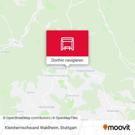 Kleinherrischwand Waldheim Karte