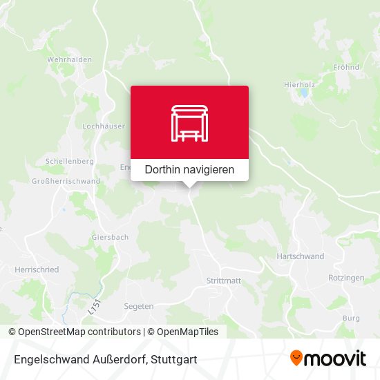 Engelschwand Außerdorf Karte