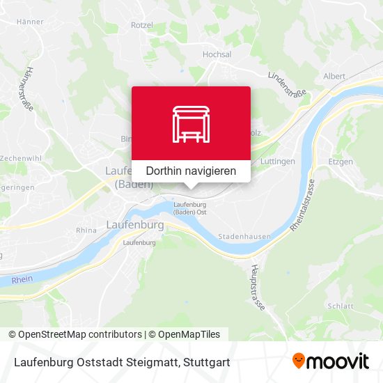 Laufenburg Oststadt Steigmatt Karte