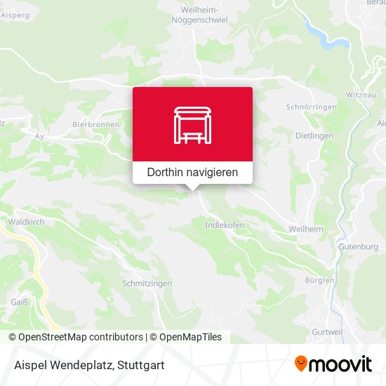 Aispel Wendeplatz Karte