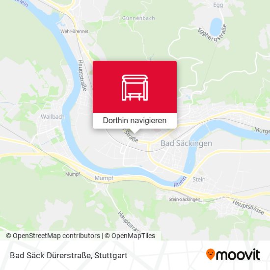 Bad Säck Dürerstraße Karte