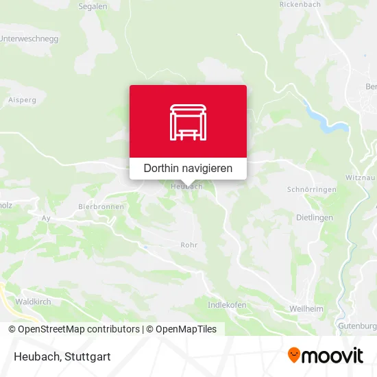 Heubach Karte
