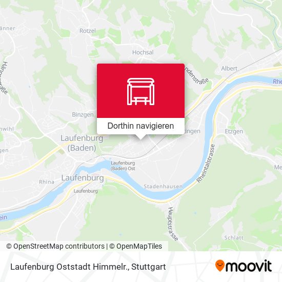 Laufenburg Oststadt Himmelr. Karte