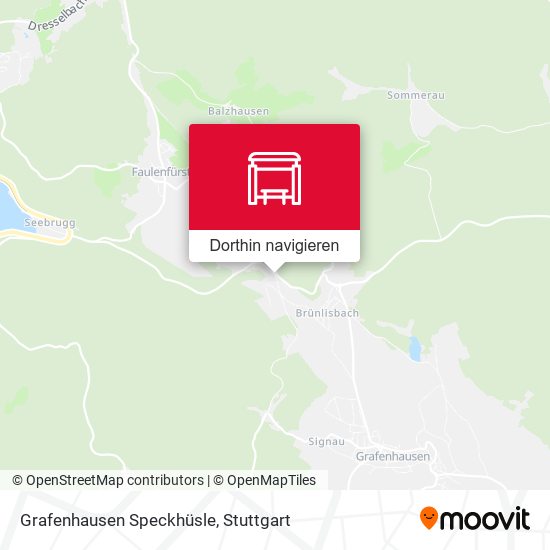 Grafenhausen Speckhüsle Karte
