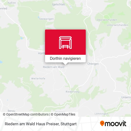 Riedern am Wald Haus Preiser Karte
