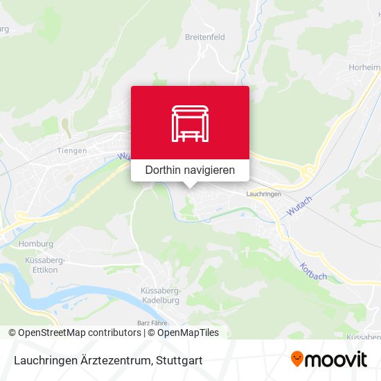 Lauchringen Ärztezentrum Karte