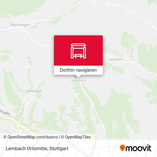 Lembach Ortsmitte Karte