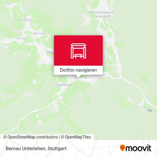 Bernau Unterlehen Karte