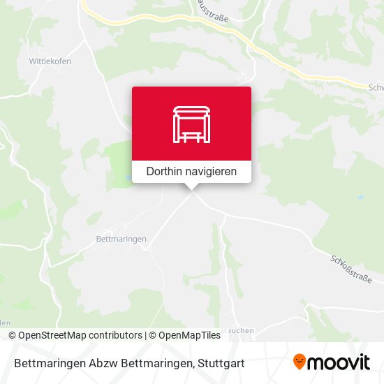Bettmaringen Abzw Bettmaringen Karte