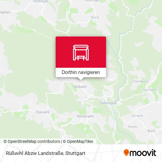 Rüßwihl Abzw Landstraße Karte