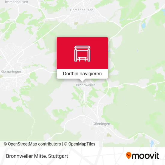 Bronnweiler Mitte Karte