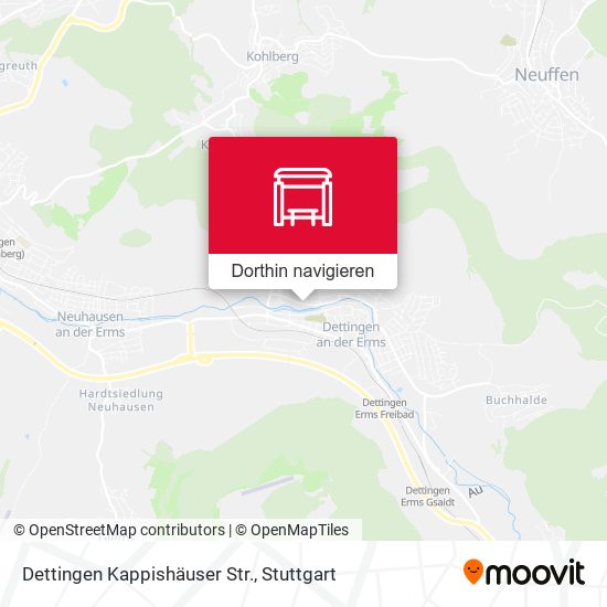 Dettingen Kappishäuser Str. Karte