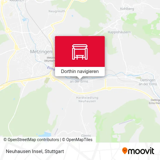 Neuhausen Insel Karte