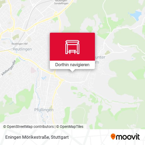 Eningen Mörikestraße Karte