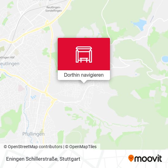 Eningen Schillerstraße Karte