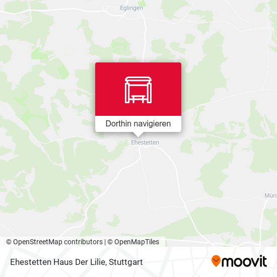 Ehestetten Haus Der Lilie Karte