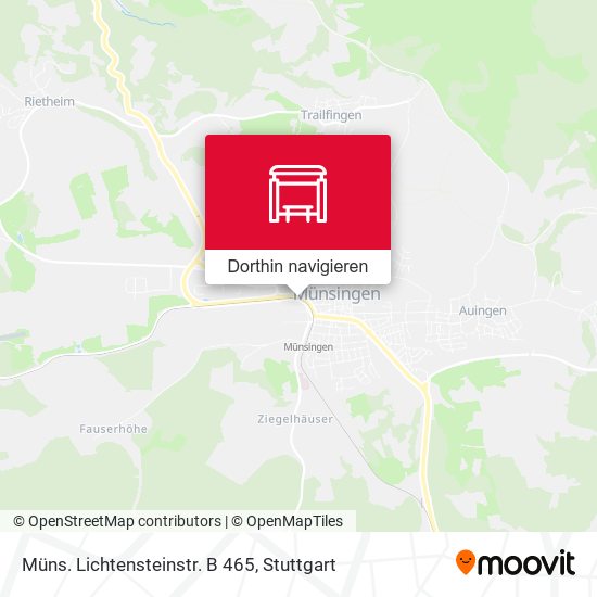 Müns. Lichtensteinstr. B 465 Karte