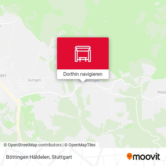 Böttingen Häldelen Karte
