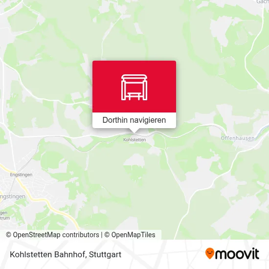 Kohlstetten Bahnhof Karte