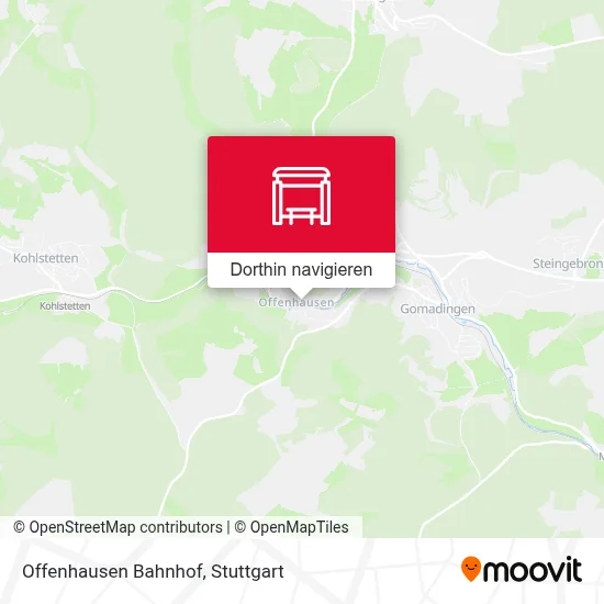Offenhausen Bahnhof Karte